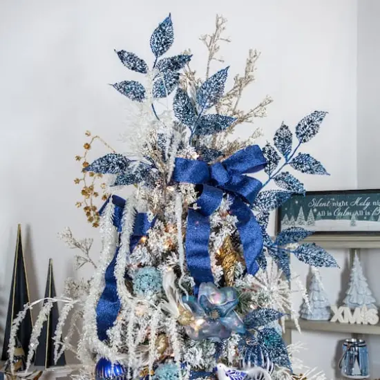 Gold Pinecone Christmas Spray {4}