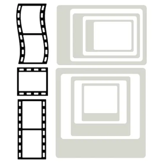 Film Frames Cutting Die Set by Recollections&trade; {3}