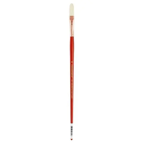 Connoisseur&reg; White Hog Bristle Long Handle Long Filbert Brush {2}