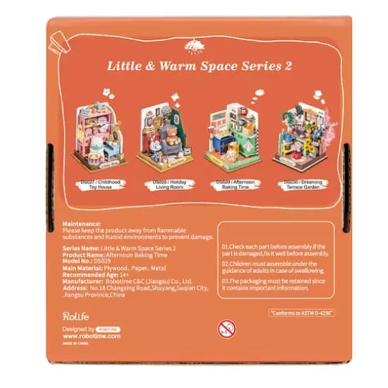 Rolife&reg; Afternoon Baking Time DIY Miniature Kit {10}