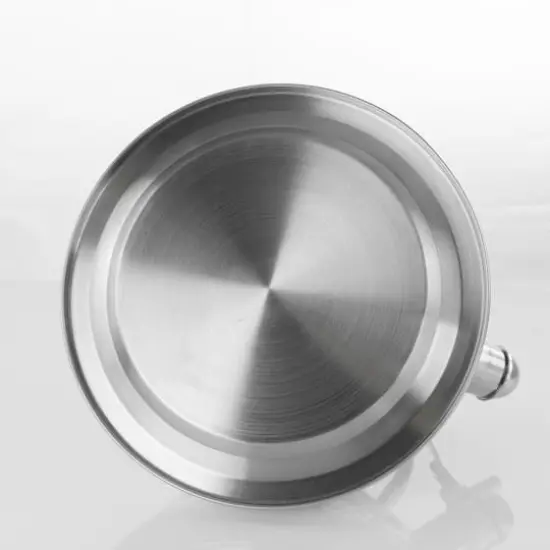 MegaChef 2.7L Red Stovetop Whistling Kettle {4}