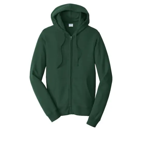 Port & Company&reg; Fan Favorite Fleece Full-Zip Hooded Sweatshirt Forest Green {1}