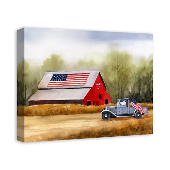 Country Barn Canvas Wall Art {3}