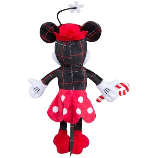 18" Christmas Minnie Mouse in Vintage Plaid Holiday Greeter  {7}