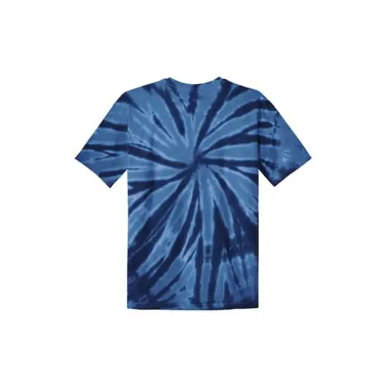 Port & Company&reg; Tie-Dye Adult T-Shirt Navy {5}