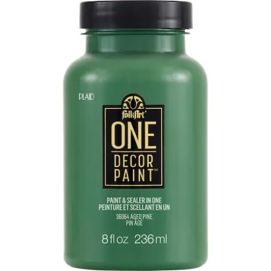 FolkArt&reg; One D&eacute;cor Paint&trade;, 8oz. Aged Pine {1}