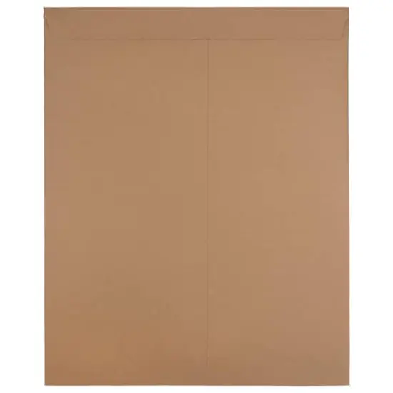 JAM Paper 17" x 21" Brown Kraft Flat Photo Mailer Peel & Seal Closure Envelopes, 6ct. {5}