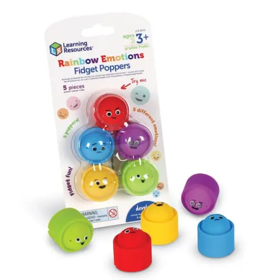Learning Resources Rainbow Emotion Poppers {1}