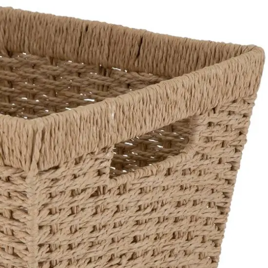 Simplify Large Dutch Weave Storage Basket {8}