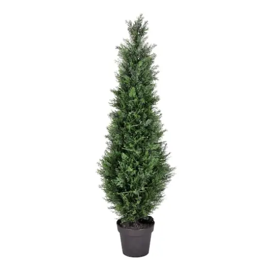 4ft. Potted Green Cedar Tree {1}