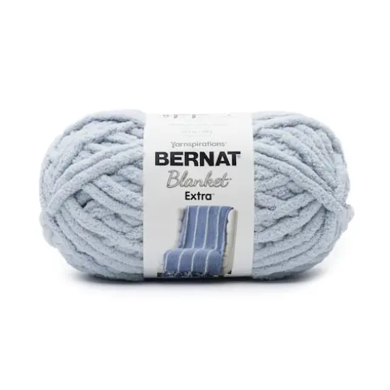 Bernat&reg; Blanket&trade; Extra&trade; Yarn Softened Blue {1}