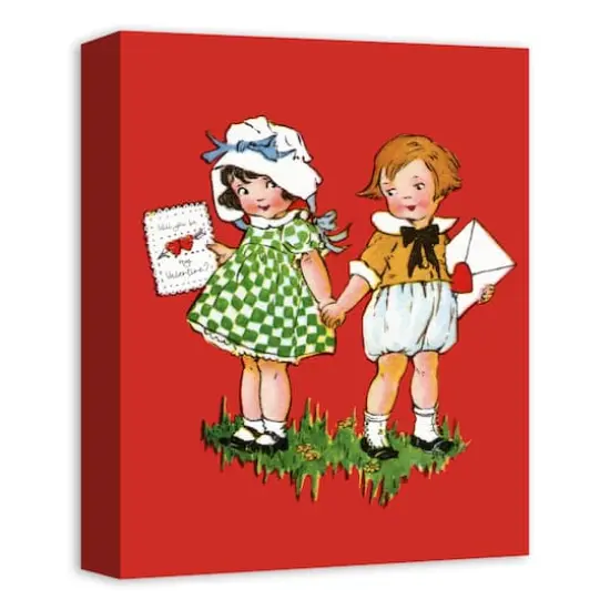 Be My Valentine 11" x 14" Canvas Wall Art {3}