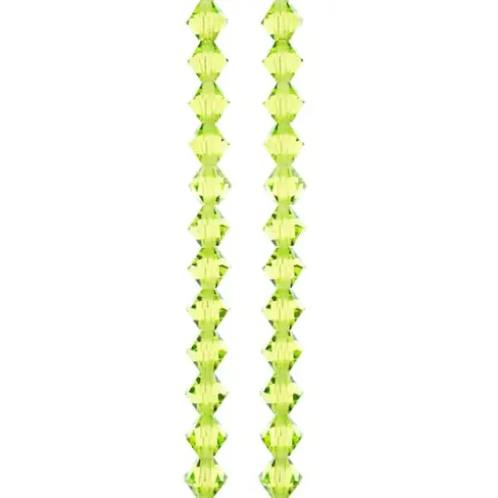 Preciosa Glass Crystal Bicone Beads, 6mm by Bead Landing&trade; Limecicle {1}