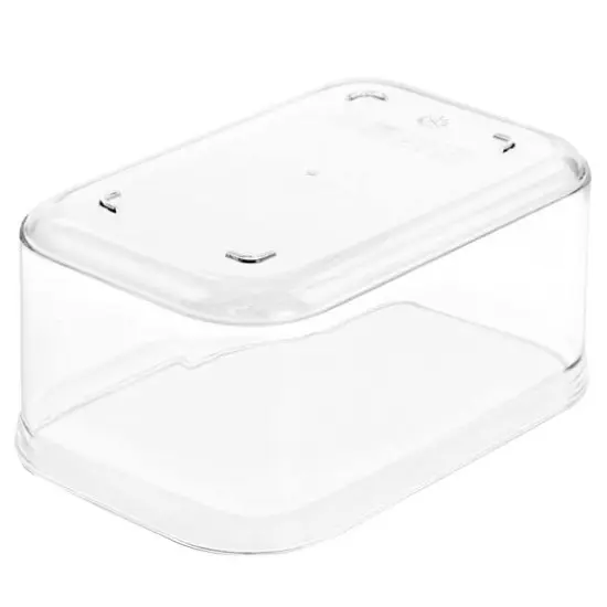 Martha Stewart Mint Green Rectangular Plastic Stackable Container Set {6}