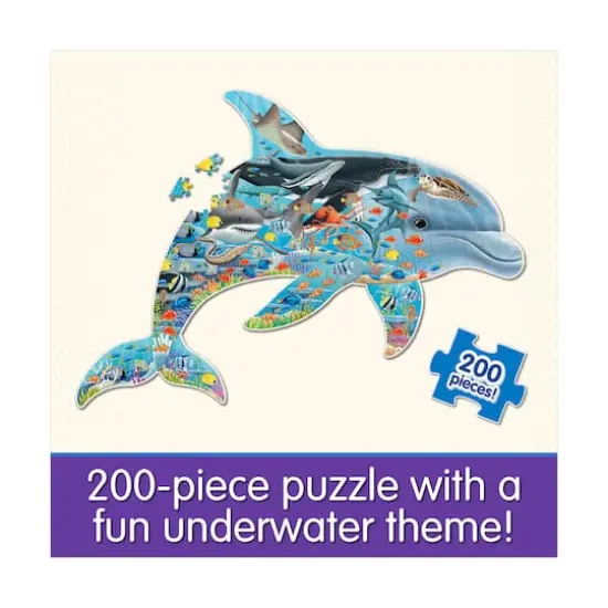 Wildlife World Puzzle - Sea Life: 200 Pcs {5}