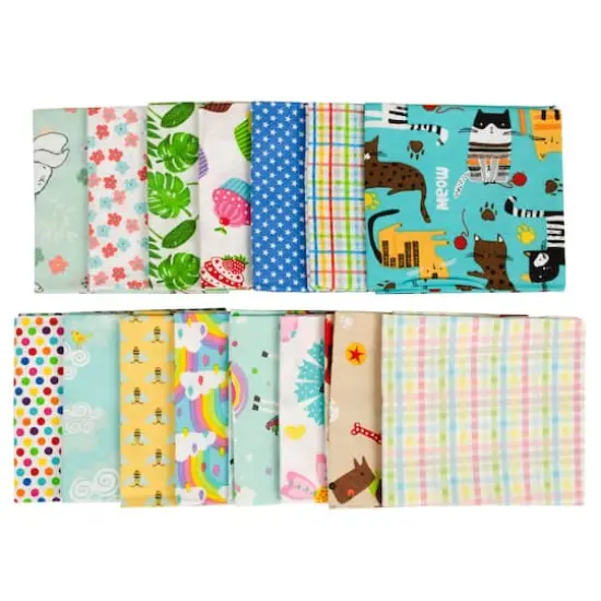 Printed Fabric Bundle by Loops & Threads&trade; {3}