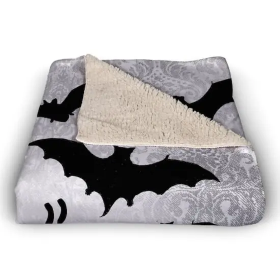 Batty Doesn't Cover It Fleece Throw {3}