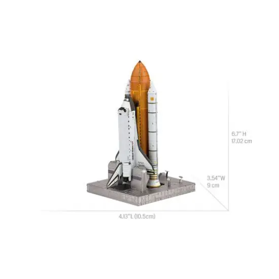 Metal Earth Premium Series ICONX 3D Metal Model Kit - Space Shuttle Launch Kit {8}