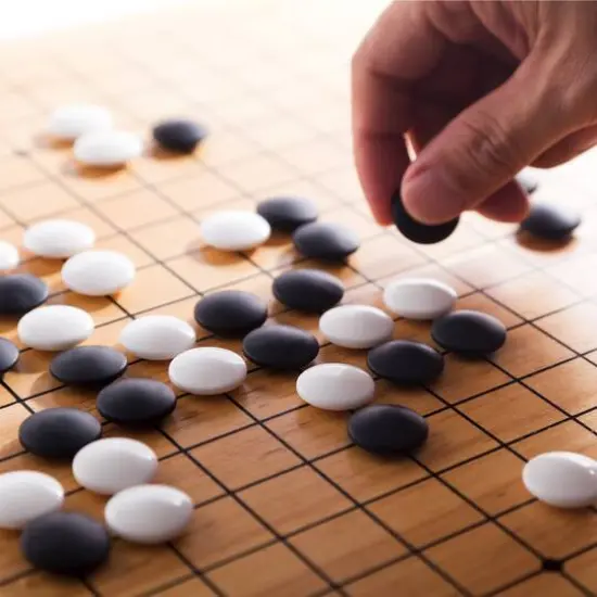 Toy Time Beginner's Reversible Go Board Game Set {8}