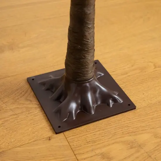 6ft. Pre-Lit Minimalist Autumn Maple Artificial Fall Tree with 120 Warm White LED Lights {7}