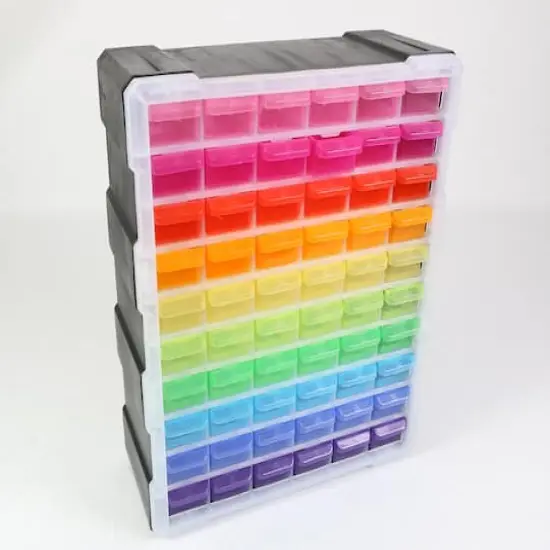 Everything Mary Rainbow 60 Drawer Organizer {9}
