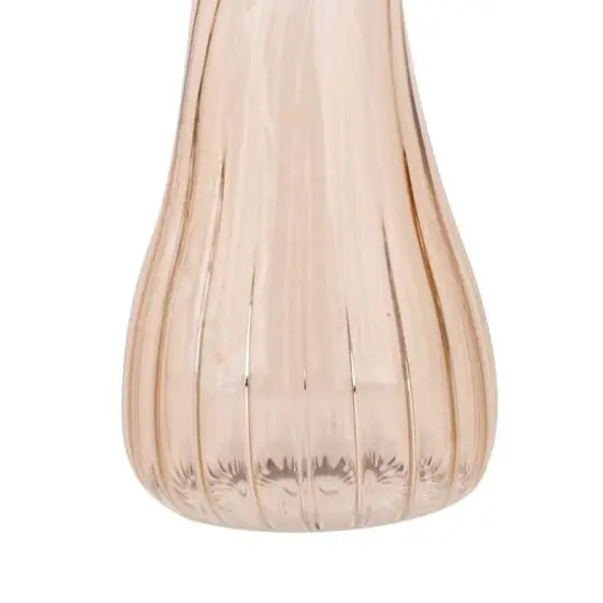 4.5" Glass Mushroom Decorative Container by Ashland&reg; Light Pink {4}