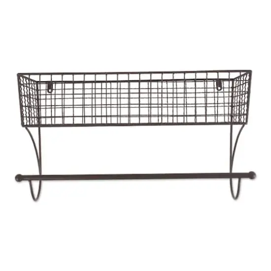 DII&reg; 18" Rustic Bronze Towel Rack {7}