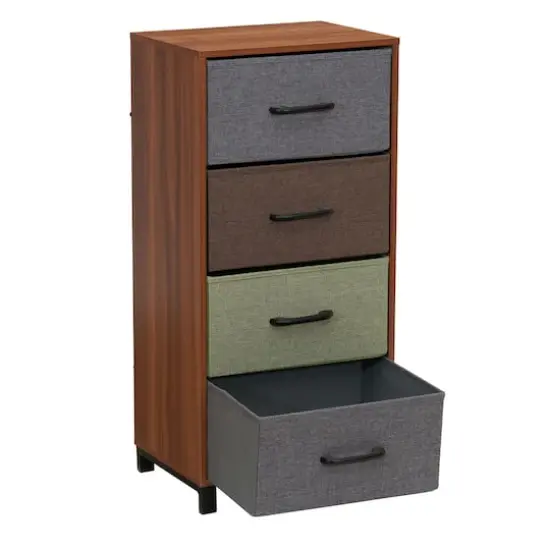 Household Essentials 33" 4-Drawer Dresser Multi {11}