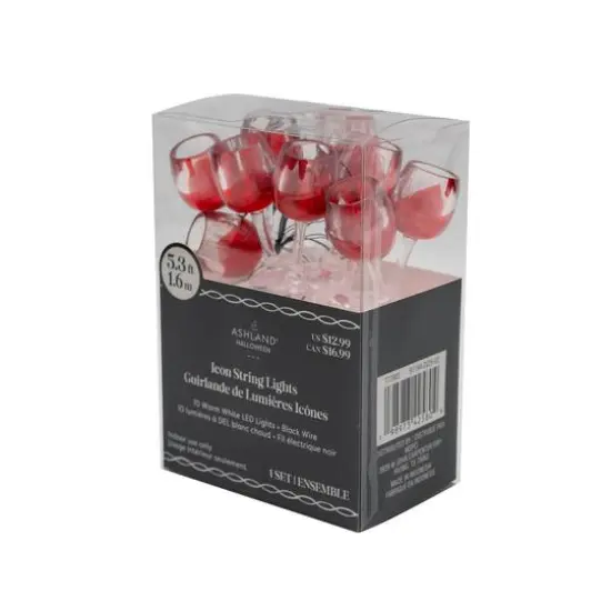 5.25ft. Bloody Glass Icon String Lights by Ashland&reg; {5}