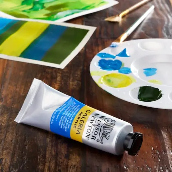 Winsor & Newton&trade; Galeria Acrylic&trade;, 60mL Cerulean Blue Hue {7}