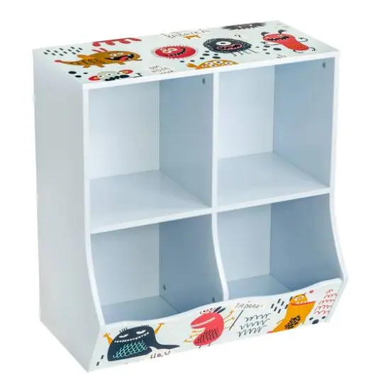 Honey Can Do 23.7" Kids 4 Cube Storage Caddy {3}