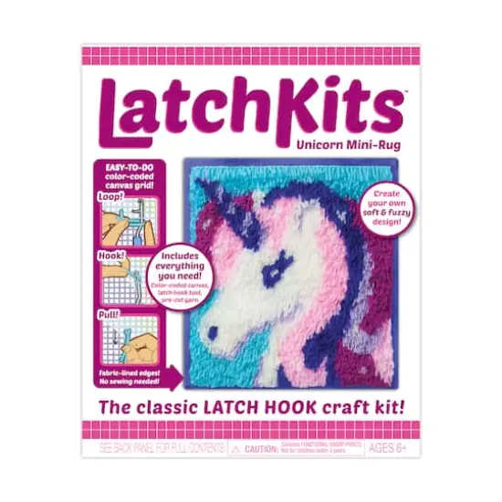 LatchKits Unicorn Mini-Rug {4}