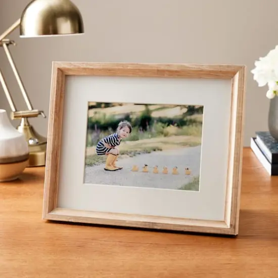 Simply Essentials&trade; Natural Frame with Mat by Studio D&eacute;cor&reg; {3}