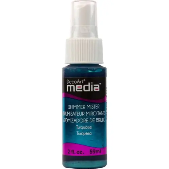 DecoArt&reg; Media&trade; Acrylic Mister, 2oz. Turquoise {1}