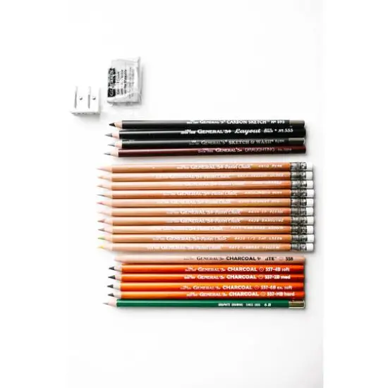 General's&reg; No. 20 Drawing & Sketching Pencil Kit {4}