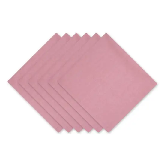 DII&reg; Oversized Napkin, 6ct. Rose {1}