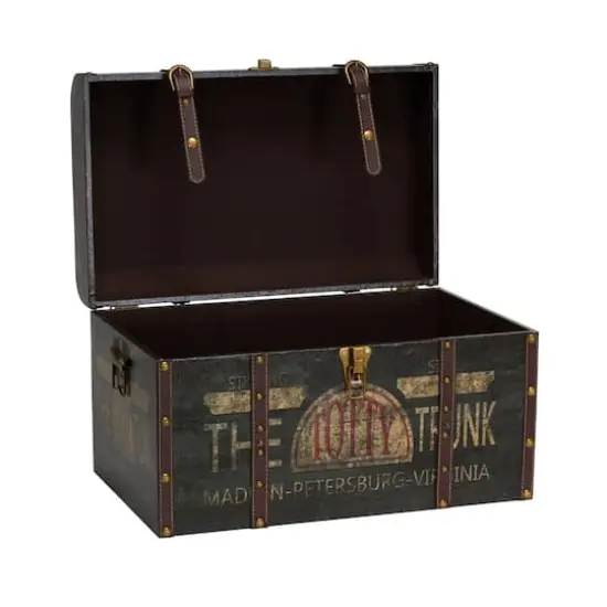 Household Essentials Vintage Decorative Trunk {11}