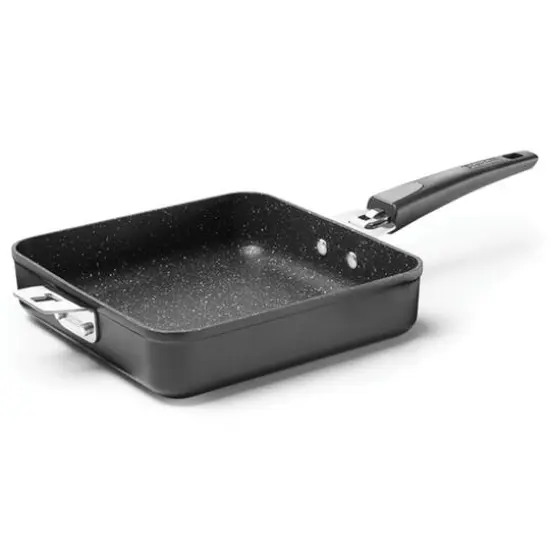 The Rock&reg; by Starfrit&reg; 9" Fry Pan & Square Dish with T-Lock Detachable Handle {1}