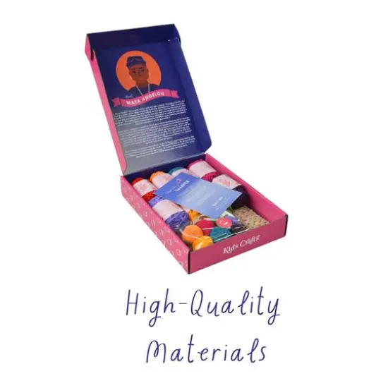 Kids Crafts Speak Like Maya Rainbow Wall Hanging Craft Kit {4}