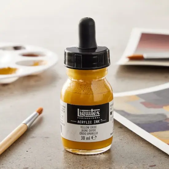 Liquitex&reg; Professional Acrylic INK!, 1oz.Yellow Oxide {3}