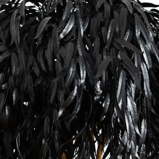 6ft. Artificial Halloween Black Willow Tree {4}