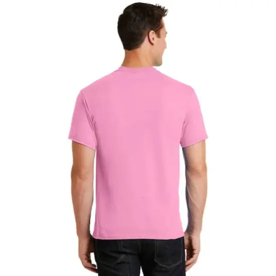 Port & Company&reg; Brights Core Blend T-Shirt Candy Pink {6}