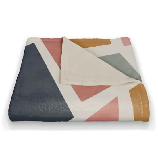 Glass Window 50" x 60" Coral Fleece Blanket {3}