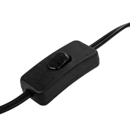 Hello Honey&reg; 16.5" White Volcano Finish Ceramic Table Lamp {8}