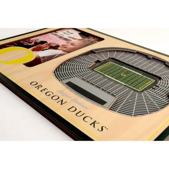 College Football 3D StadiumViews Picture Frame Oregon Ducks {5}