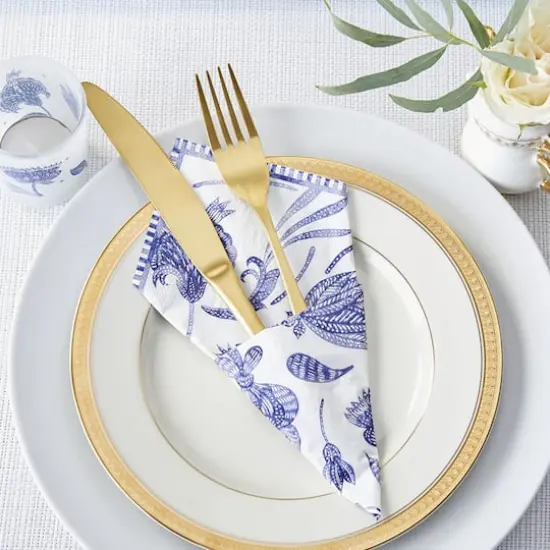Kate Aspen&reg; Blue Willow 2 Ply Paper Napkins, 120ct. {4}