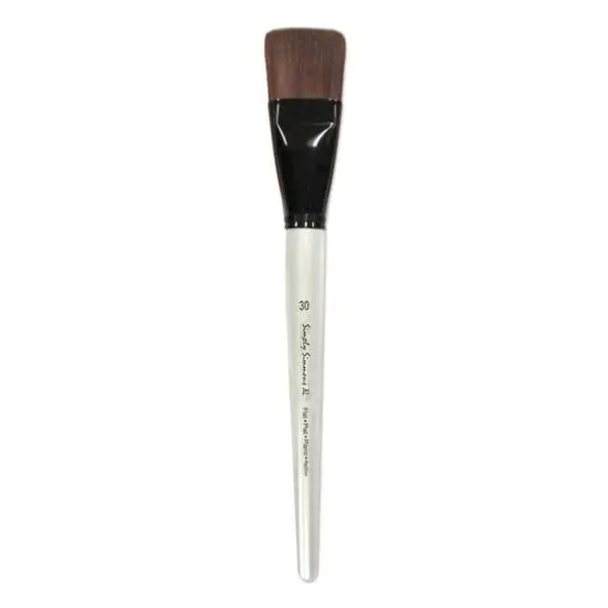 Simply Simmons XL Stiff Synthetic Flat Brush {1}