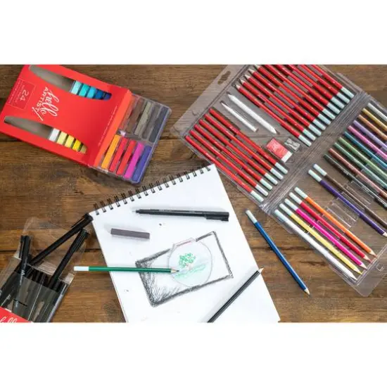 Hello, Artist! Black & White Mountains Sketch Book {10}