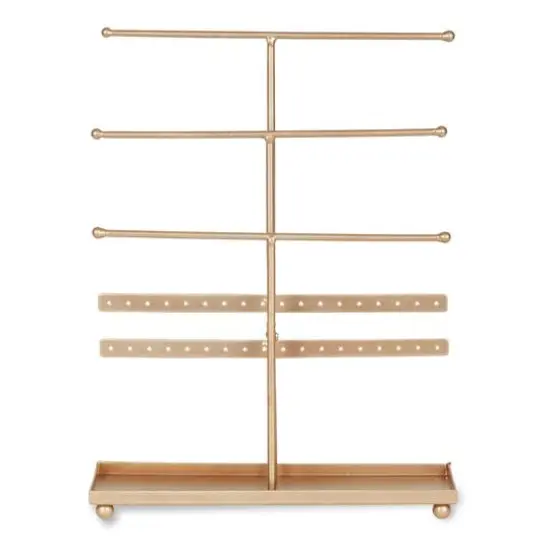 DII&reg; 3 Tier Jewelry Organizer Bright Bronze {6}