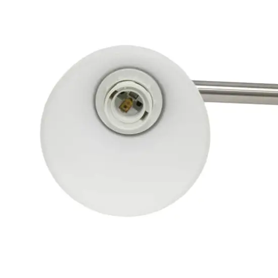 Lalia Home Essentix 3 Light Clear Shade Vanity Brushed Nickel {6}